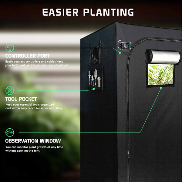 120×120×200cm Grow Tent---TheOneGrow