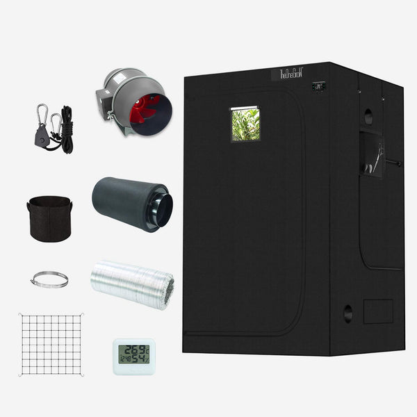SAVE R500-120x120ร200cm  Grow Tent Kits ---TheOneGrow