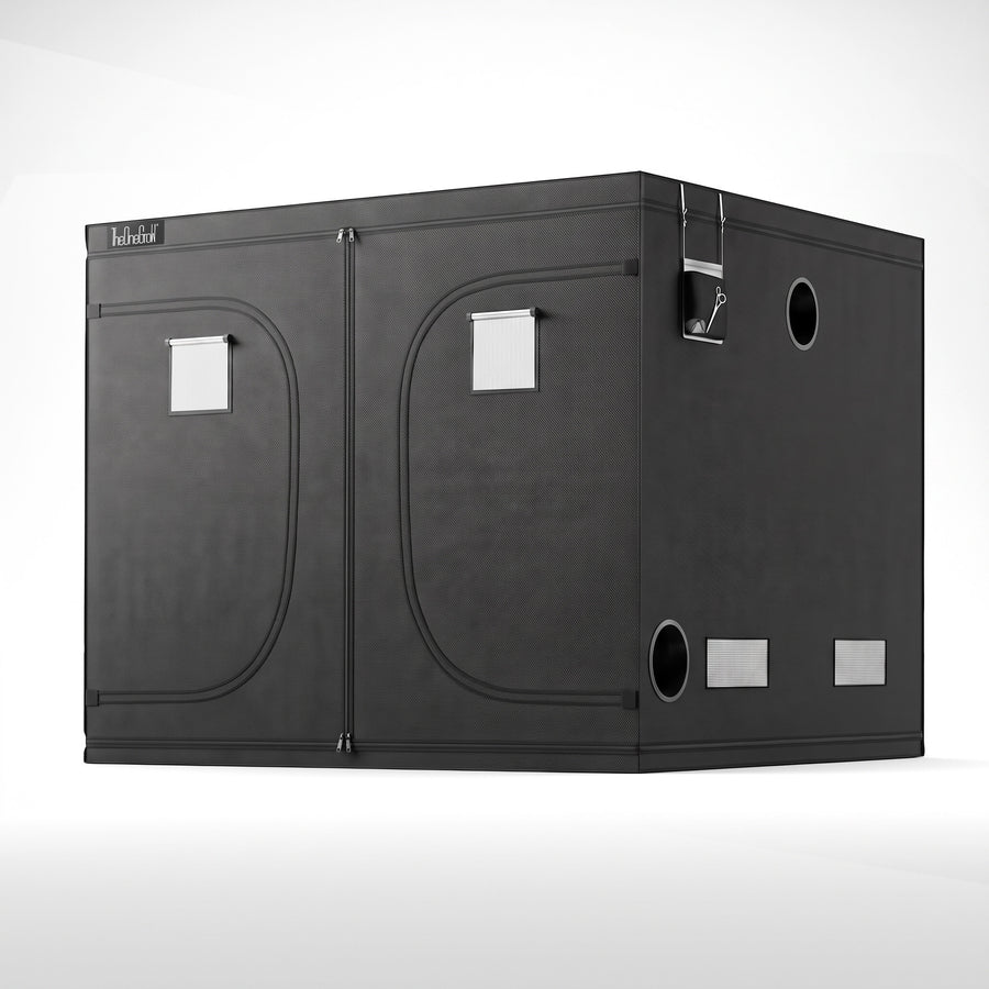 240 × 240 × 200cm grow tent on a white background
