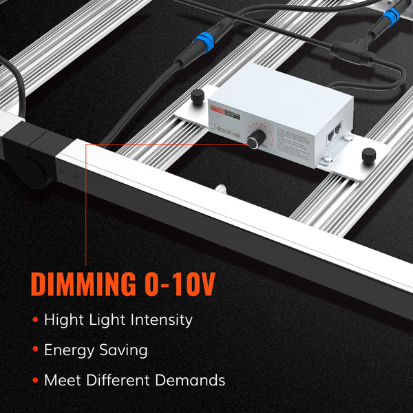 Octopus 640 Foldable 640W Full Spectrum LED Grow Light With OSRAM LED Diodes- Master Grower
