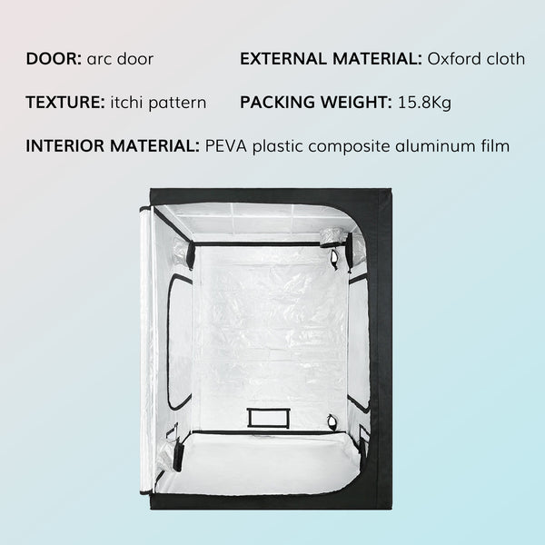 SAVE R500-150x150x200cm Indoor Grow Tent Kit---TheOneGrow