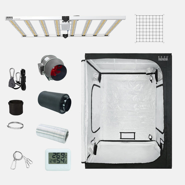 COMBO-SAVE R700! 800W LED Grow Light & 150*150*200cm Grow Tent Kit -TheOneGrow