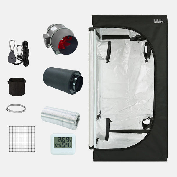 SAVE R500-90×90×180cm  Grow Tent Kits ---TheOneGrow