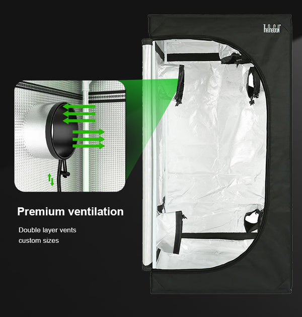 SAVE R500-90×90×180cm  Grow Tent Kits ---TheOneGrow