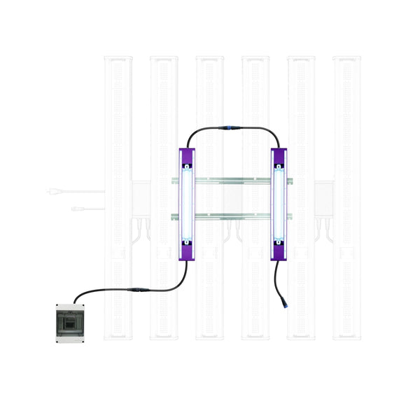 New Patent Design UVB Far Red Dimmable Time Switch LED Bloom Light