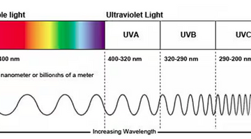 Effects of UV rays (UVA, UVB, and UVC)