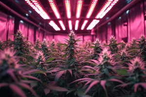 Cannabis cultivation effects of LED grow lights