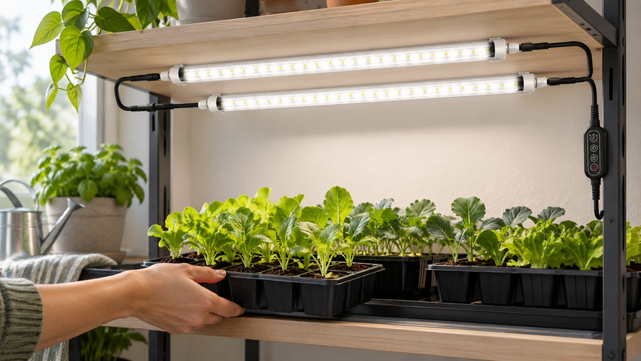 LED Growing Light in South Africa: T8 Tubes or MA120 for Seedlings?