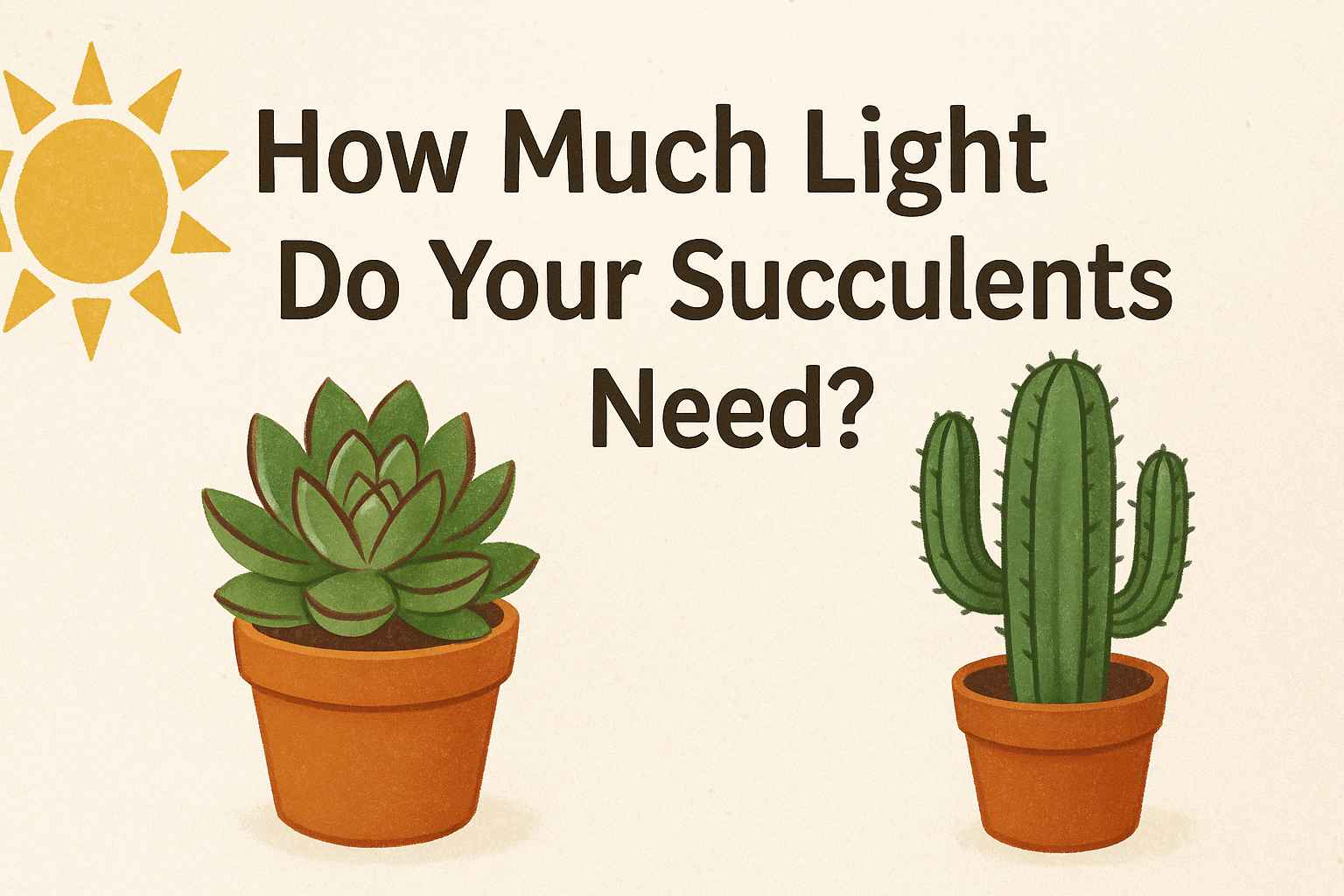 How Much Light Do Your Succulents Need  TheOneGrow