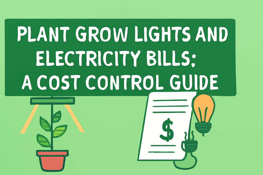 Plant Grow Lights and Electricity Bills: A Cost Control Guide
