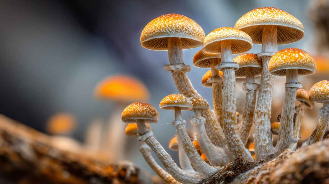 Growing mushrooms
