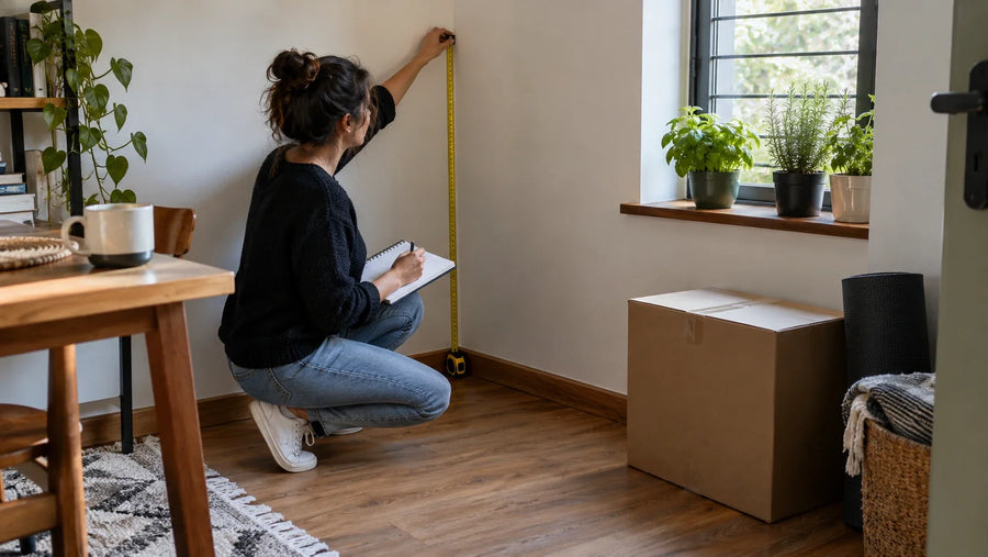 Beginner measuring available space before placing an equipment order