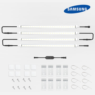 T8 LED Tube Grow Lights 10W X 4 PCS for home/garden leaf green/seedling growth