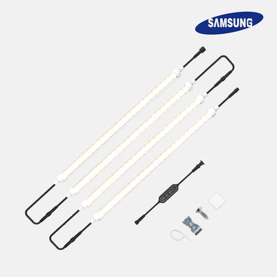 T8 LED Tube Grow Lights 𝟭𝟬𝗪 𝗫 𝟰𝗣𝗖𝗦 for home/garden leaf green/seedling growth