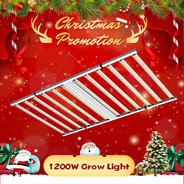 1200W Foldable Grow Light With Super Heat Dissipation