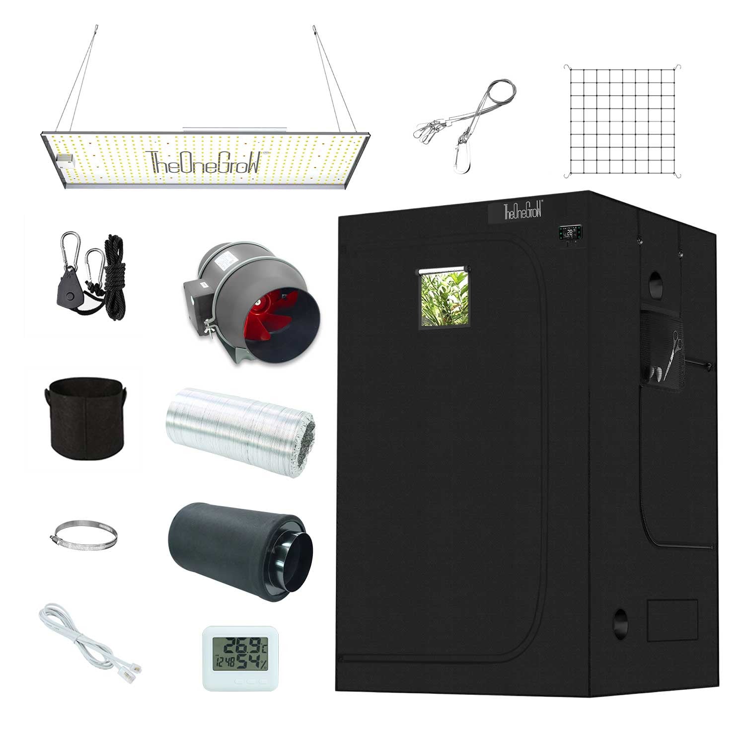 120x120x200cm Grow Tent Kits