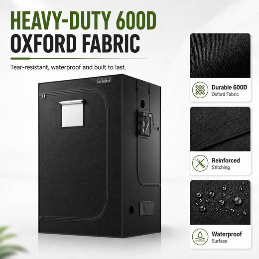 Save R200 – 120×120×200cm Grow Tent Kit with 4-Inch Ventilation Kit ---TheOneGrow