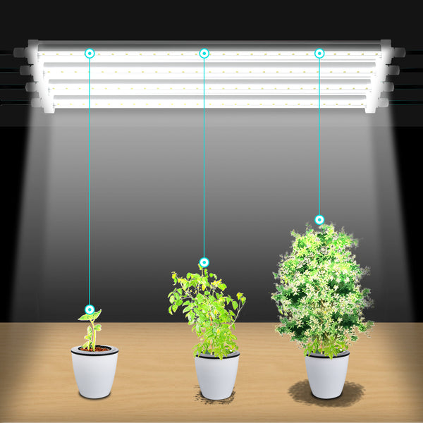 T8 LED Tube Grow Lights 10W X 4PCS for home/garden leafgreen/seedling growth