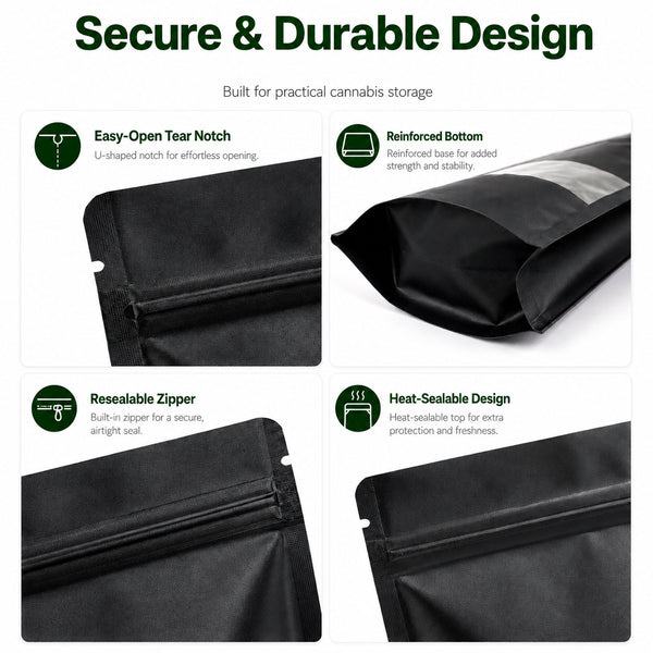 Weed Storage Bags-For Storing Cannabis-TheOneGrow