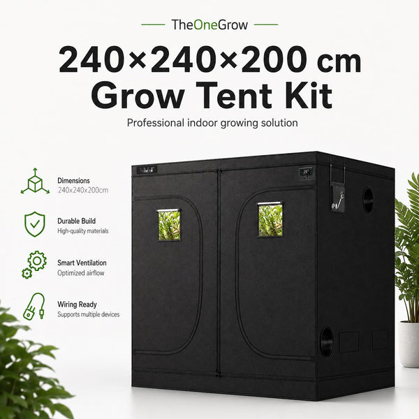 240×240×200cm Grow Tent--TheOneGrow