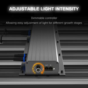720W Full Spectrum Led Lights With 𝗦𝗔𝗠𝗦𝗨𝗡𝗚 𝗟𝗠𝟮𝟴𝟭𝗕 𝗗𝗶𝗼𝗱𝗲𝘀| 2.7umol/J Efficacy---TheOneGrow