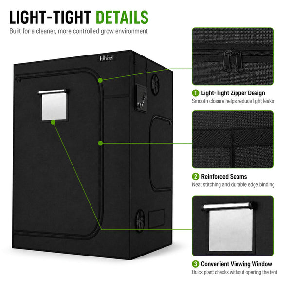 150x150x200cm Grow Tent---TheOneGrow