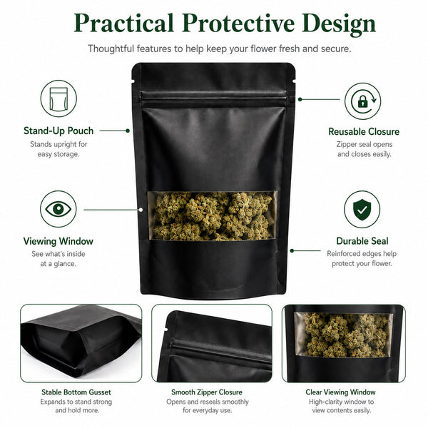 Weed Storage Bags-For Storing Cannabis-TheOneGrow