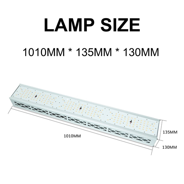 600W LED grow light for greenhouse