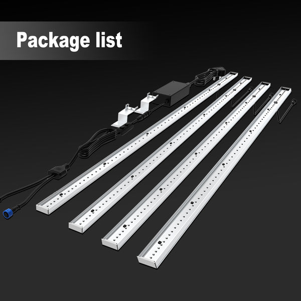 120W UV/FR Led Supplemental Light Bars For 1600W Grow light