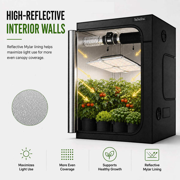 150x150x200cm Grow Tent---TheOneGrow