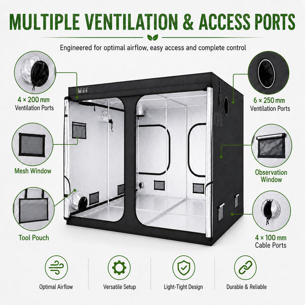 300×300×200cm Grow Tent--TheOneGrow