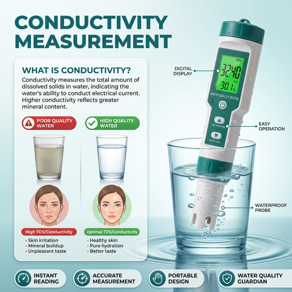 Water Quality Testing Meter-pH, EC, and TDS testing-TheOneGrow