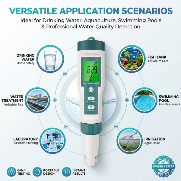 Water Quality Testing Meter-pH, EC, and TDS testing-TheOneGrow