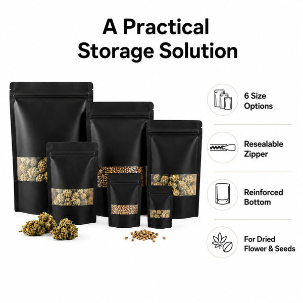 Weed Storage Bags-For Storing Cannabis-TheOneGrow