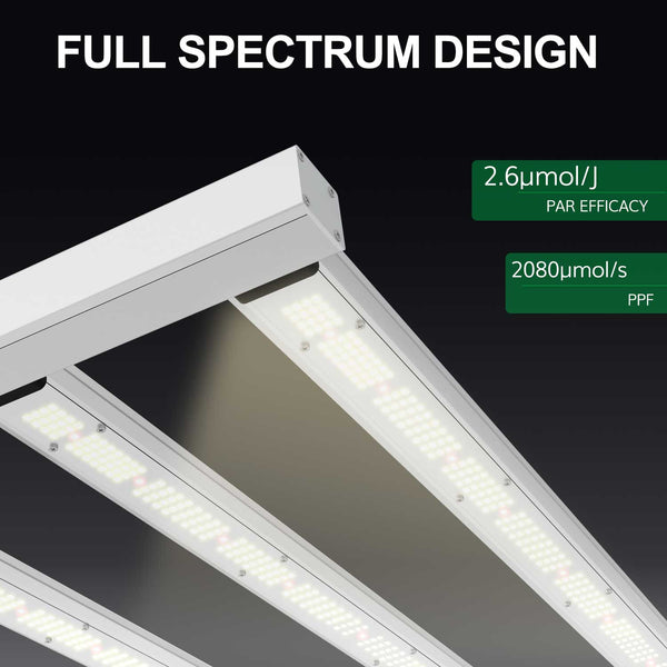 𝟴𝟬𝟬𝗪 Full Spectrum LED Grow Lights With 𝗦𝗮𝗺𝘀𝘂𝗻𝗴 𝗟𝗘𝗗