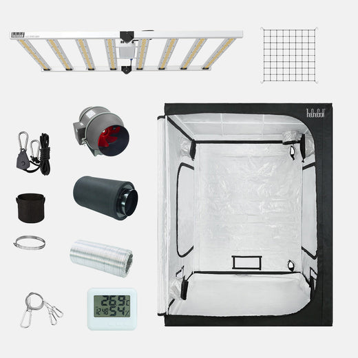 COMBO-SAVE R700! 800W LED Grow Light & 150*150*200cm Grow Tent Kit -TheOneGrow