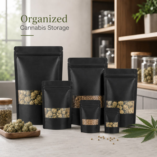 Weed Storage Bags-For Storing Cannabis-TheOneGrow