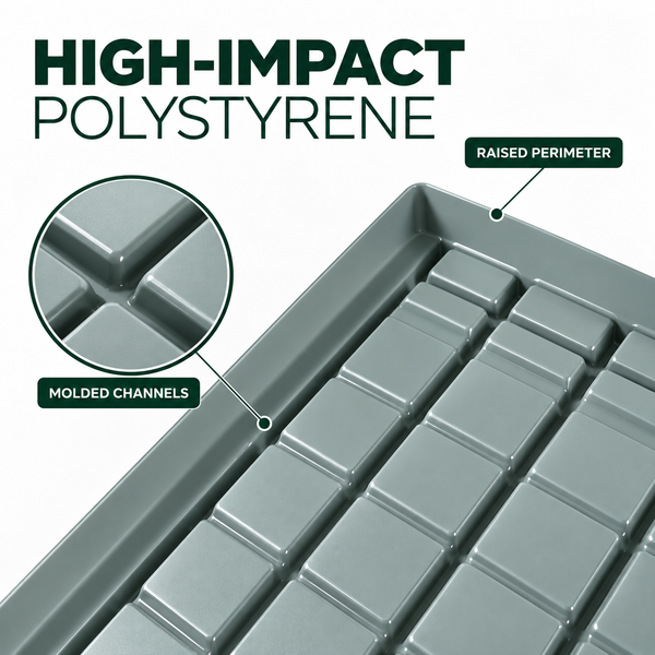Ebb and Flow Tray - Professional Hydroponic Flood & Drain System | High-Yield Plant Growth