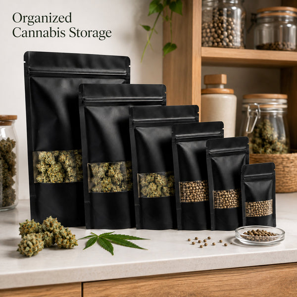 Weed Storage Bags-For Storing Cannabis-TheOneGrow