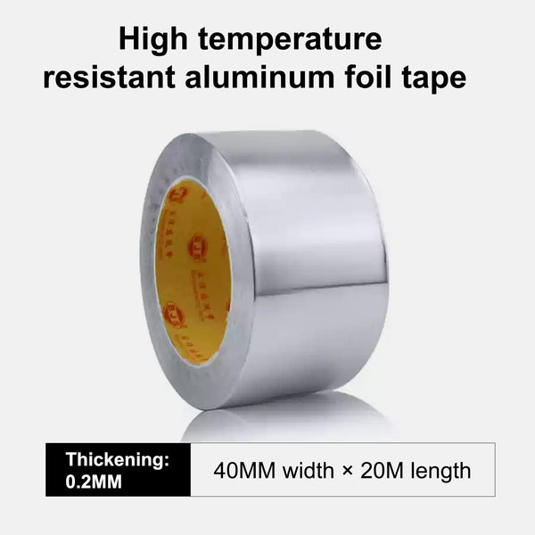 Heat Insulation High-Temperature Resistant Aluminum Foil Tape 20m--- TheOneGrow