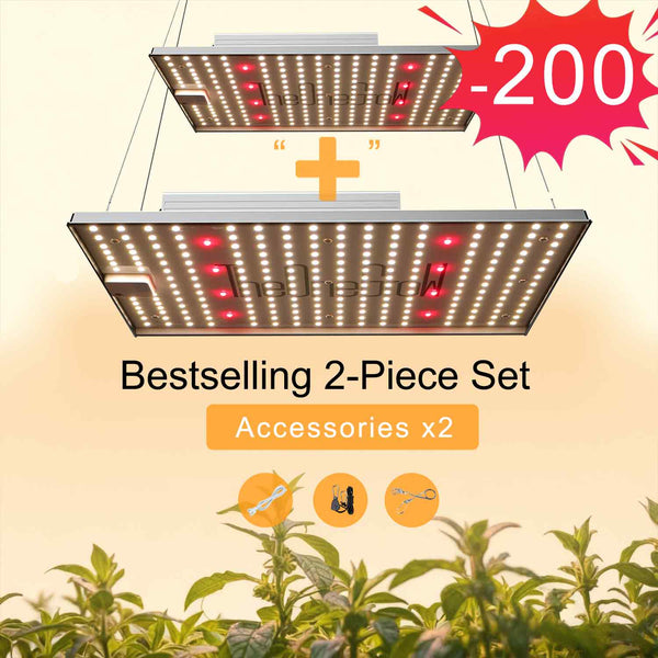 2-Pack 120W LED Grow Light for Plant Growth, Special Offer Save R200-TheOneGrow