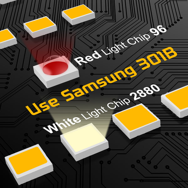 800W Grow Lights For Grow Rack With Optical Rectangular design | More Focused Light|SAMSUNG LM301B Diodes