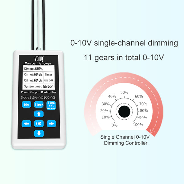 Master controller VD100 Dimmer - Control Up to 100 Units of LED Grow Light