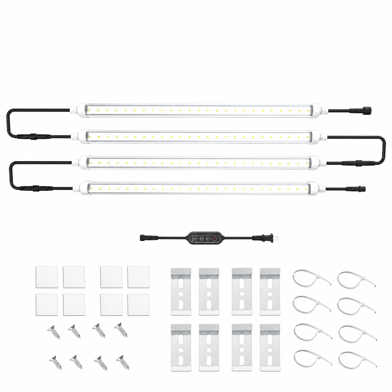 T8 LED Tube Grow Lights 10W X 4 PCS for home/garden leaf green/seedling growth