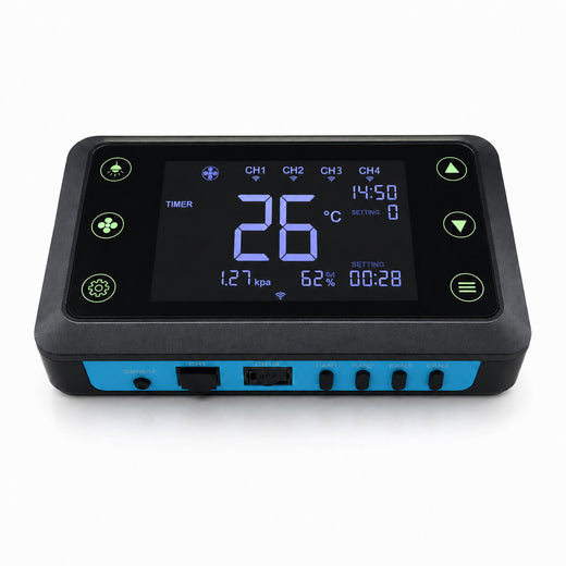 Smart Grow Tent Controller with WiFi & VPD Sensing