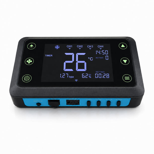 Smart Grow Tent Controller with WiFi & VPD Sensing