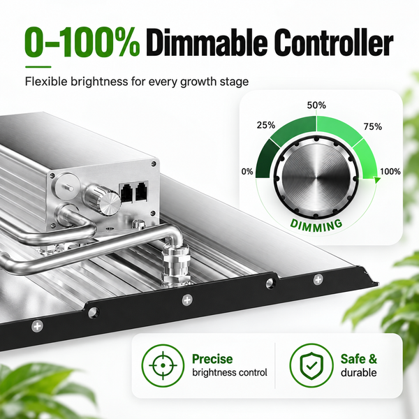 COMBO-SAVE R300! 120x120x200cm Grow Tent Kit with 200W LED Grow Light---TheOneGrow