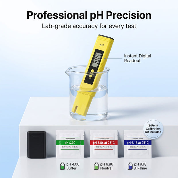 LED PH Meter for Hydroponics Systems-TheOneGrow