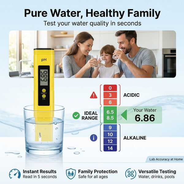 LED PH Meter for Hydroponics Systems-TheOneGrow