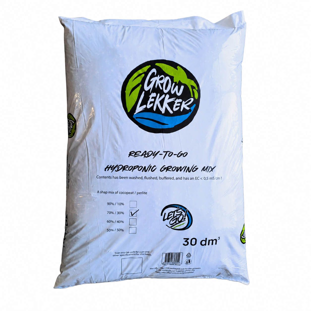 Grow Lekker cocopeat Perlite Mix ---TheOneGrow